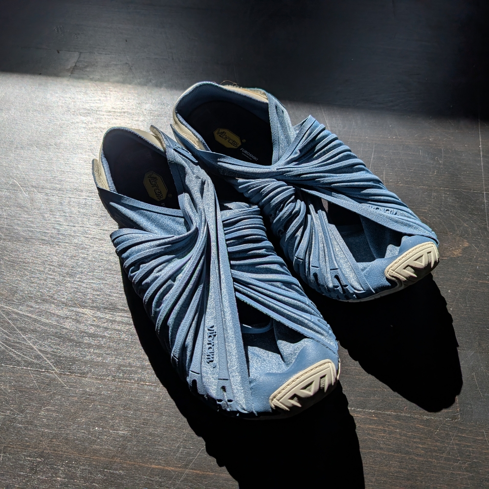 Vibram Furoshiki Blue Wrap Shoes